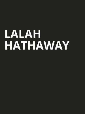 Lalah Hathaway Poster